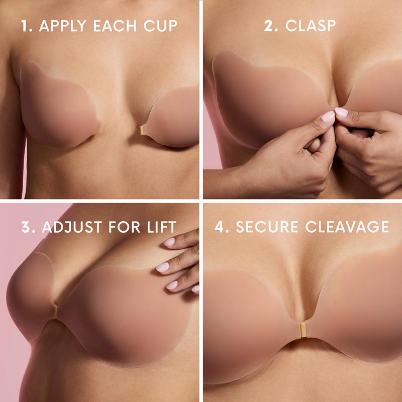 AureaLuxe™ Invisible Bra. Your outfit’s best-kept secret.